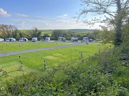 View across the site