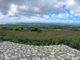 Tregonning hill view