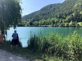 Nearby lake