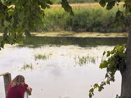 Spending hours watching the river life go by.