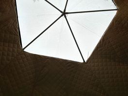 Skylight view in the morning.