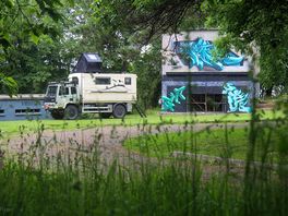 Leyland daf t244 overlander pictured at camp bedrock