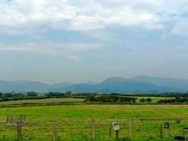 Mountain view from campsite