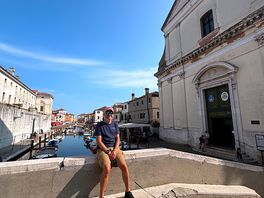 Local old town chioggia
