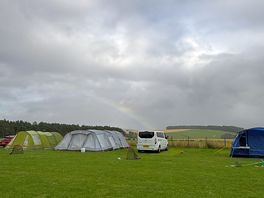 Campers left when we were pitching off