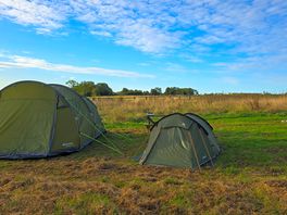 Spacious campsite.