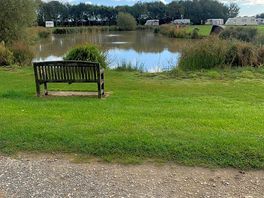 Fishing lake, top of site.