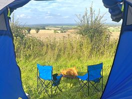 View from our tent 👌🏽