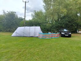 Our tent pitch