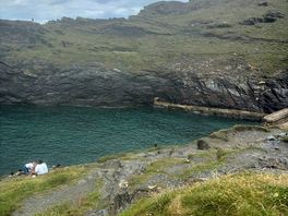 Boscastle harbour