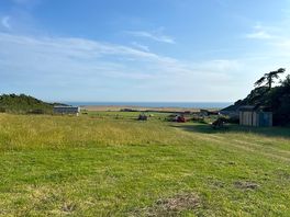 The view across to the working farm