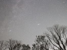 Clear sky at night