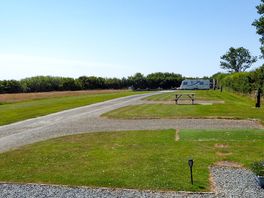 Hardstanding and grass pitches