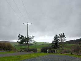 View from the spots, pretty even on a murky day