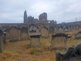 Behind the abbey