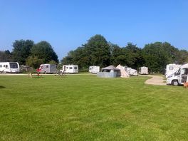 View across the site