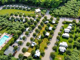 Pitches surrounding a pool