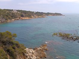 Calas cerca del camping
