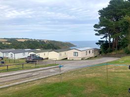View from overflow parking