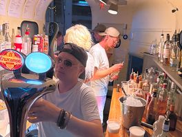 Staff working hard
