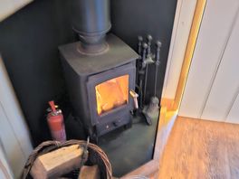 Beautiful log fire...