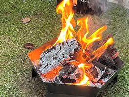 You can use your own fire pit and wood 😁