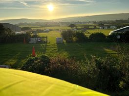 View from our pitch