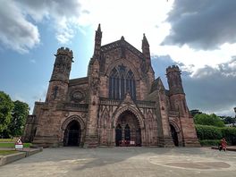 Hereford cathedral.