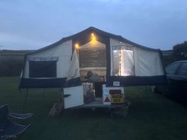 Our trailer tent dolly