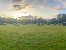 Panorama of the campsite