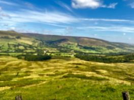 The idyllic journey down into the valley into edale