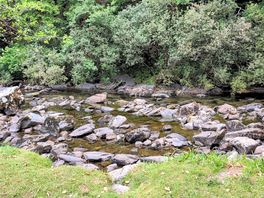 The river next to where we pitched