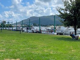 The marina