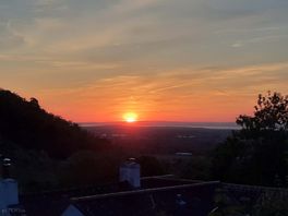 Evening view from my tent