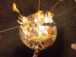 Fire pit and wood at extra cost for a great price!