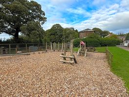 One side of the park