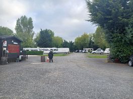 The hardstanding pitches