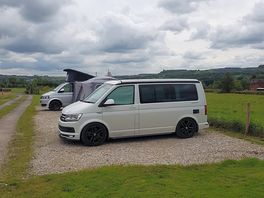 Rudyard hardstanding/grass small camper/motorhome pitch