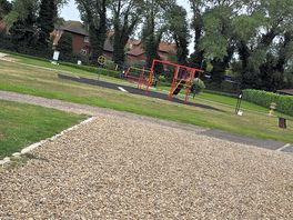 Lovely park and field for children to enjoy