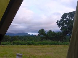 View towards mountains