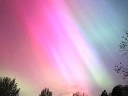 Had an amazing light show too