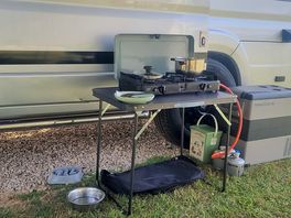 Cadac at the ready.