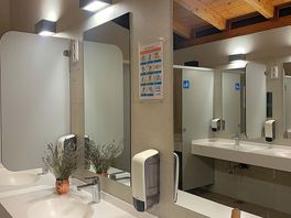 The bathroom