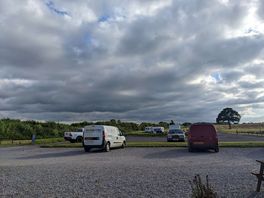 Permanent caravans on site .