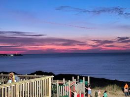 Sunset from sands bistro