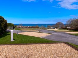Touring pitch with sea view