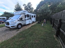 All set up for the night