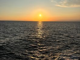 Sunset from pulpit rock