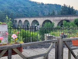 Train viaduct at chaperaux