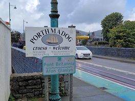 At porthmadog